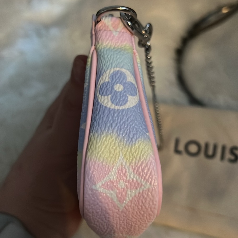 LOUIS VUITTON Escale Mini Pochette Accessoires Pastel Monogram LV - Picture 8 of 9
